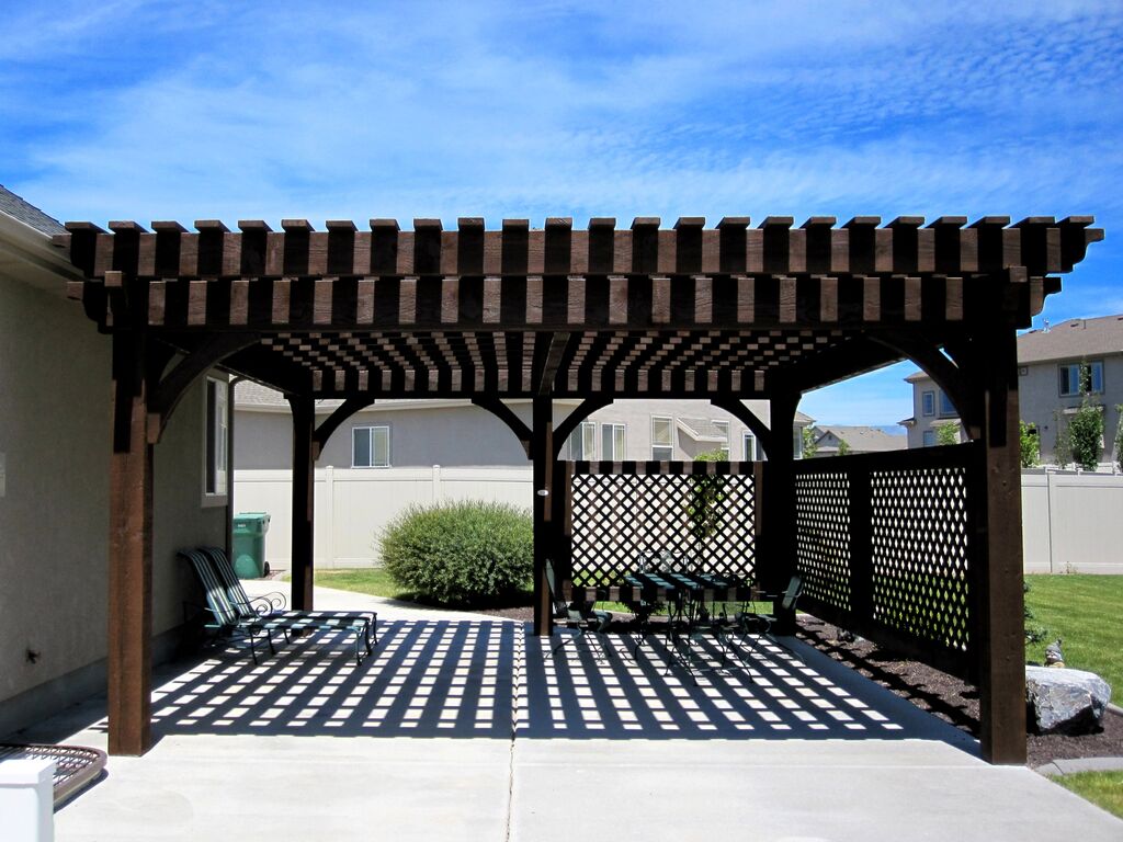 pergola shade patio