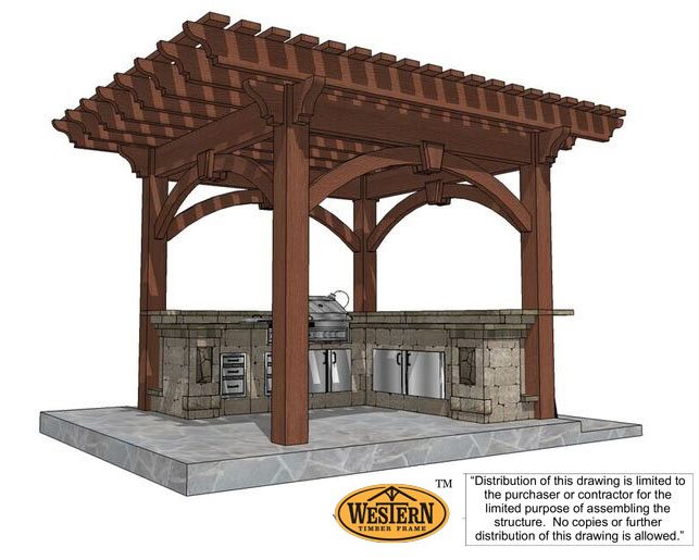 schematic diy pergola kit