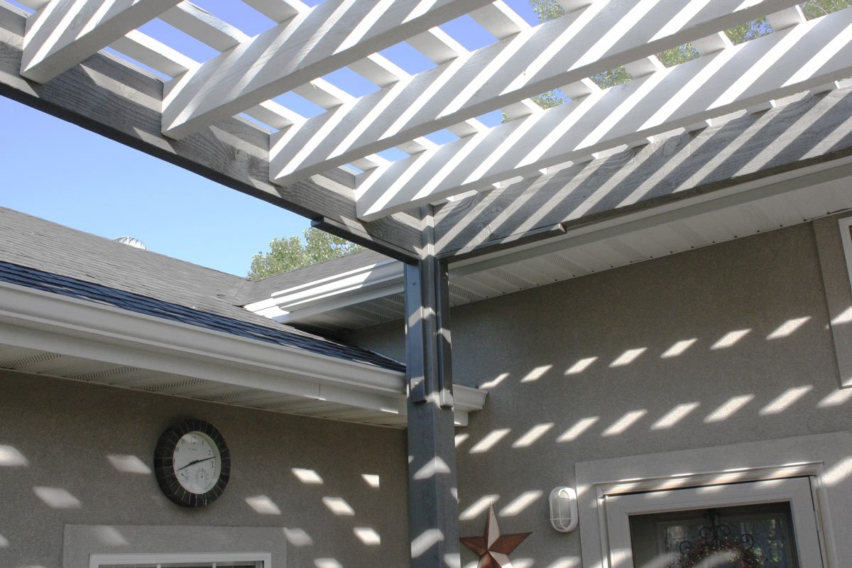 pergola roof contemporary