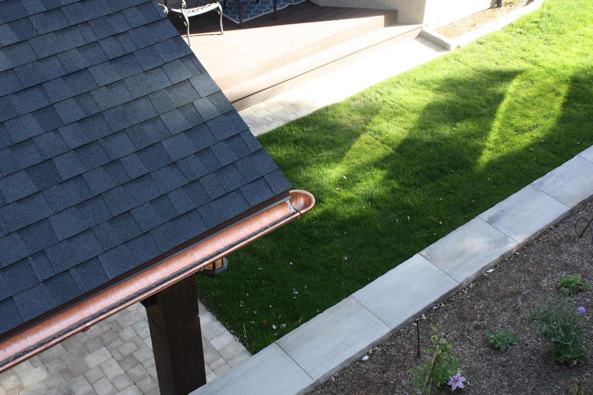 copper gutters