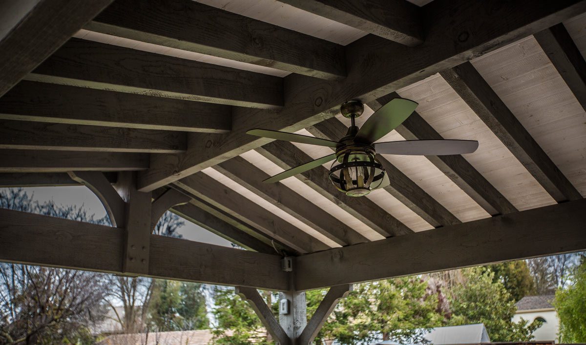 fan roof pavilion