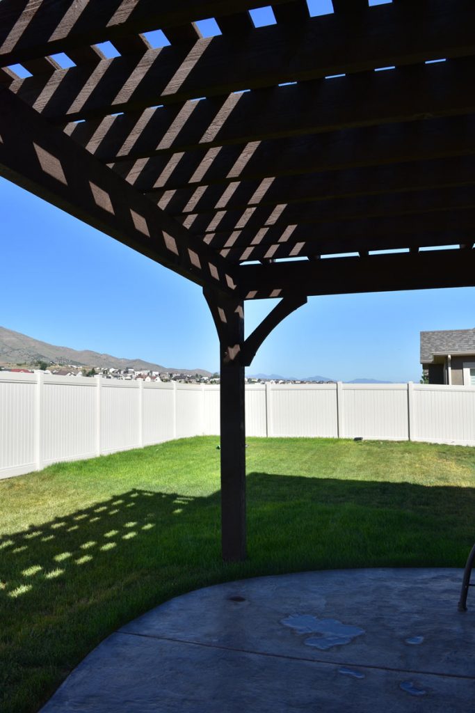 patio shade pergola