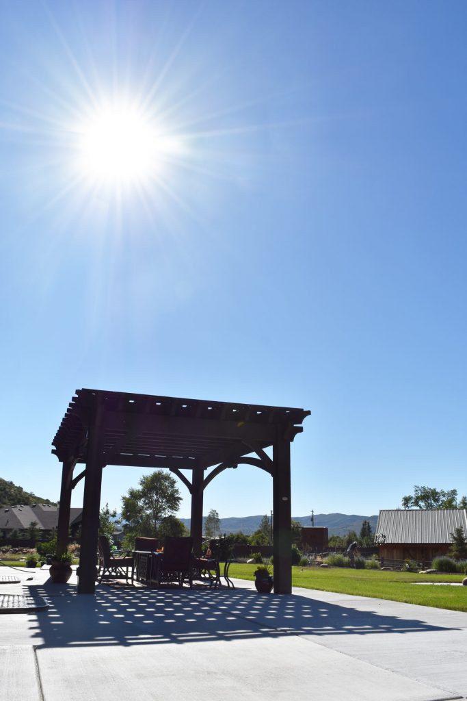 sun pergola shade