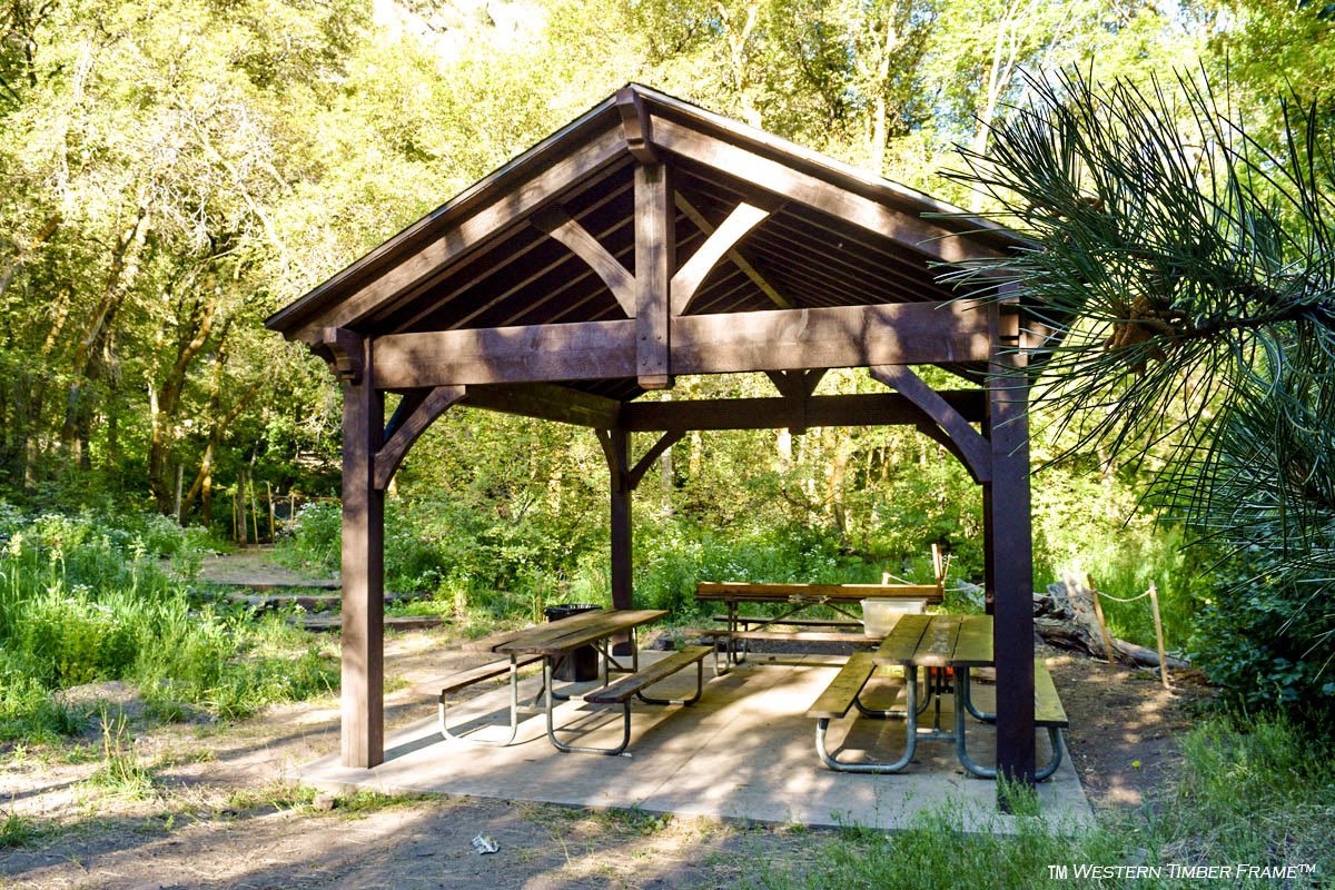 Timber Frame Pavilion Kits for Boy Scouts of America Campground ...