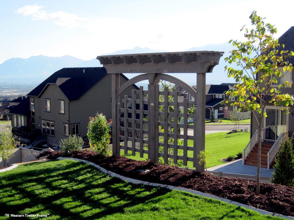 vertical garden trellis