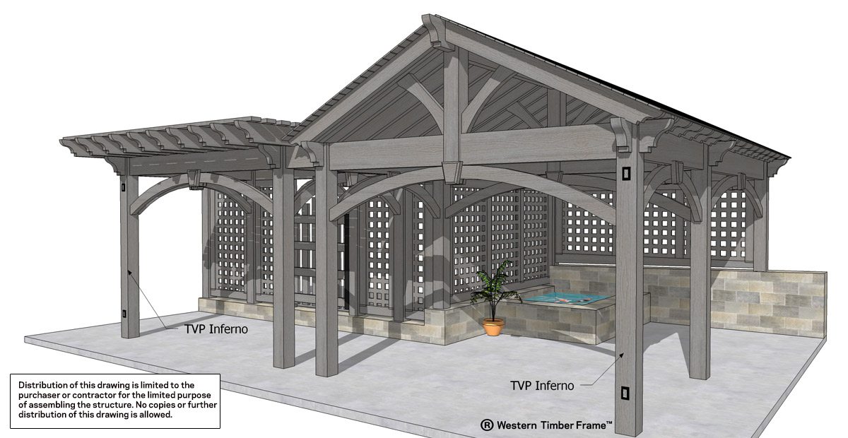 pavilion pergola lattices trellis