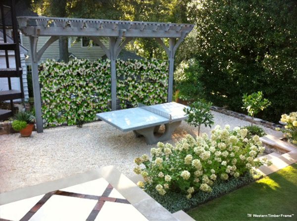 wood arbors trellises flowers