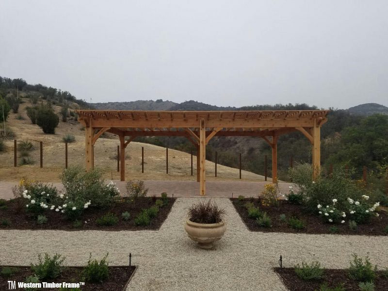 cedar pergola kit