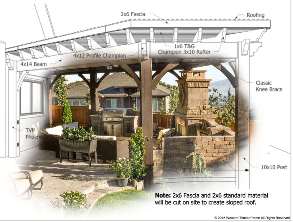 Farrar pavilion with drawing concept