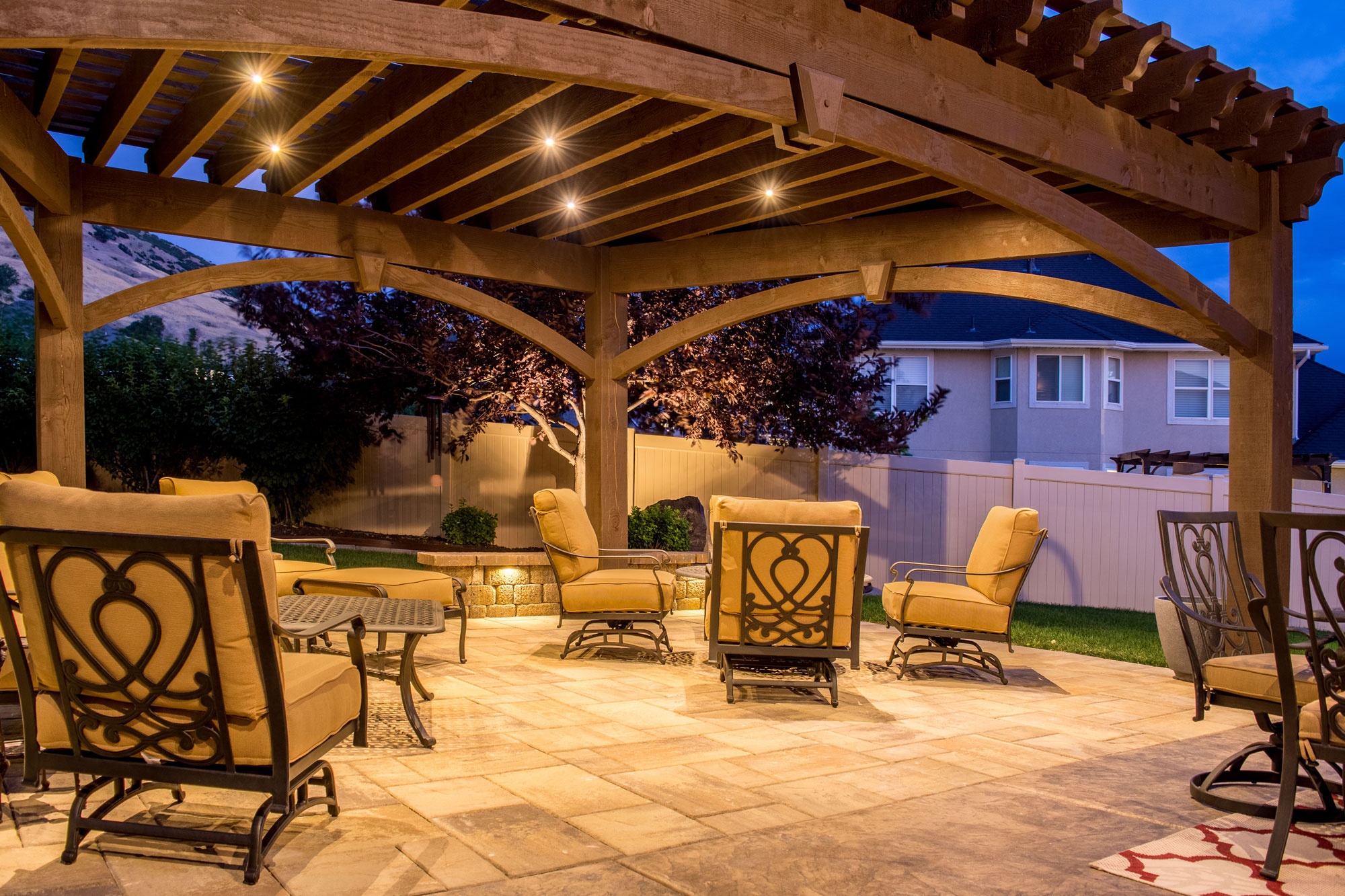 Lowery7635-pergola-trapezoid-kit pergola kit trapezoid
