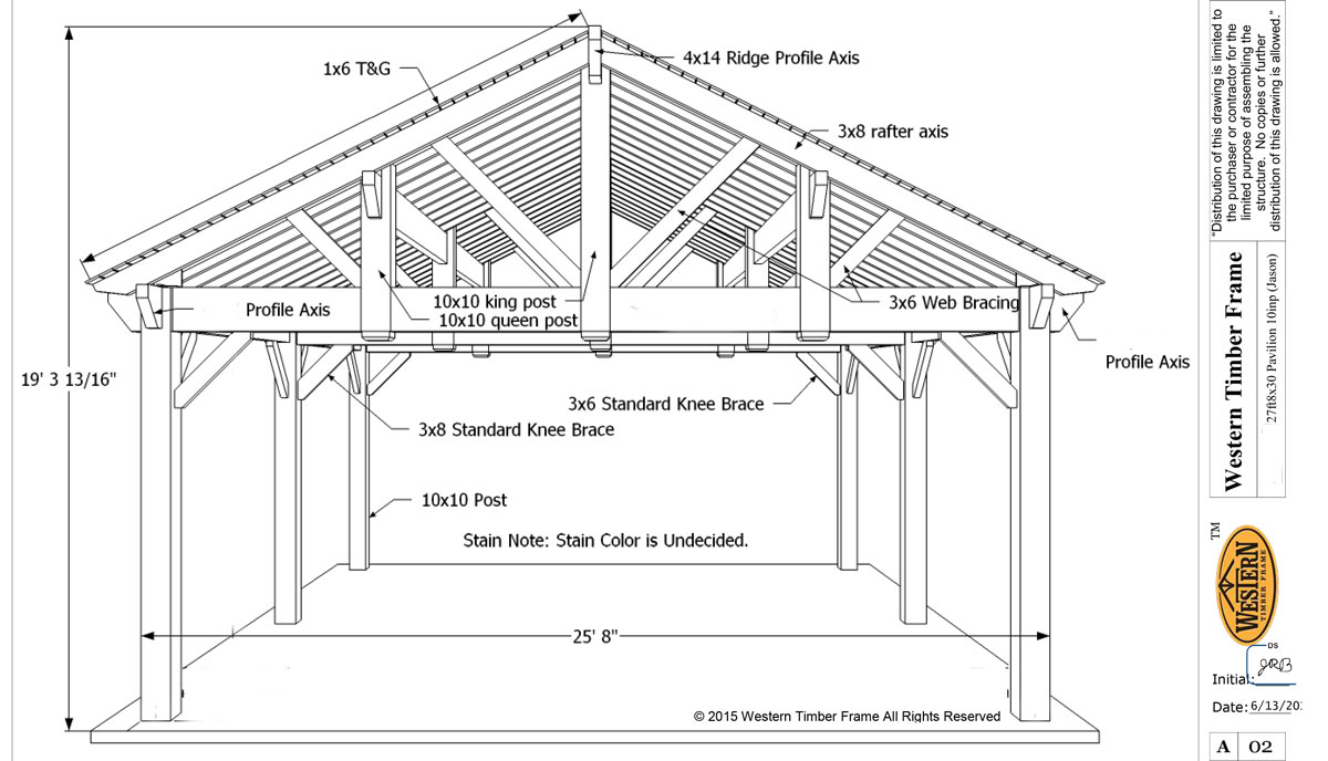 diy pavilion plan for carport