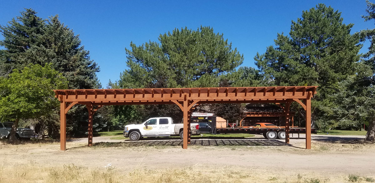 vehicle carport pergola cover