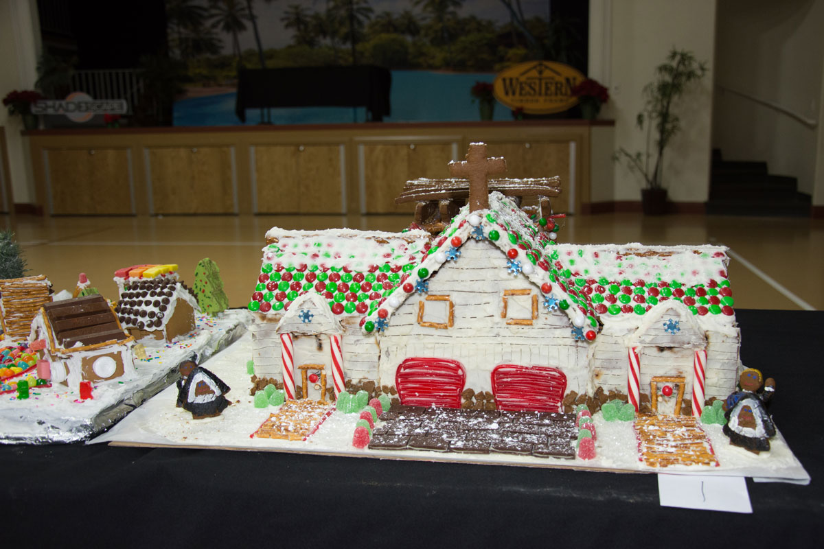 church gingerbread house