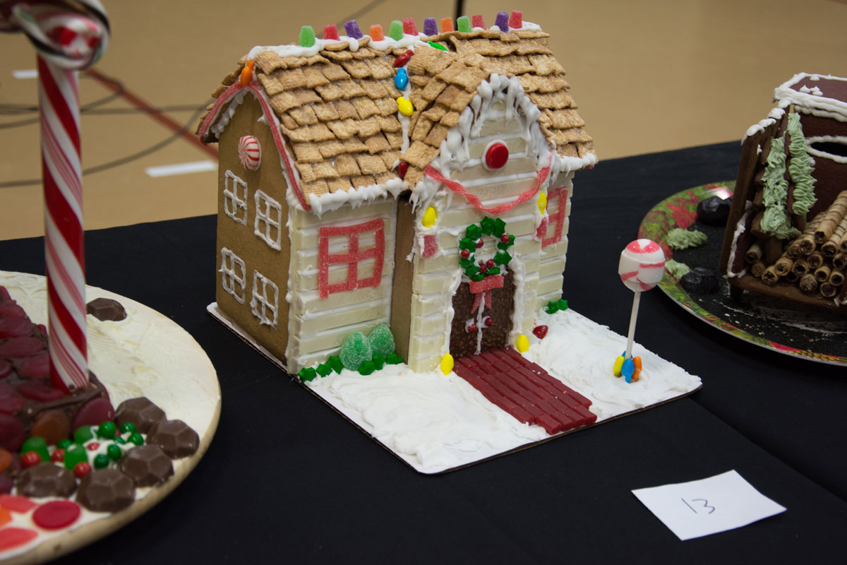 house windows gingerbread sucker