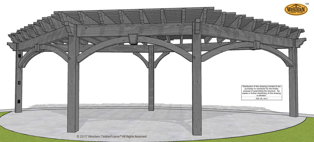 Sabin-Kellie-8000-5post-pergola