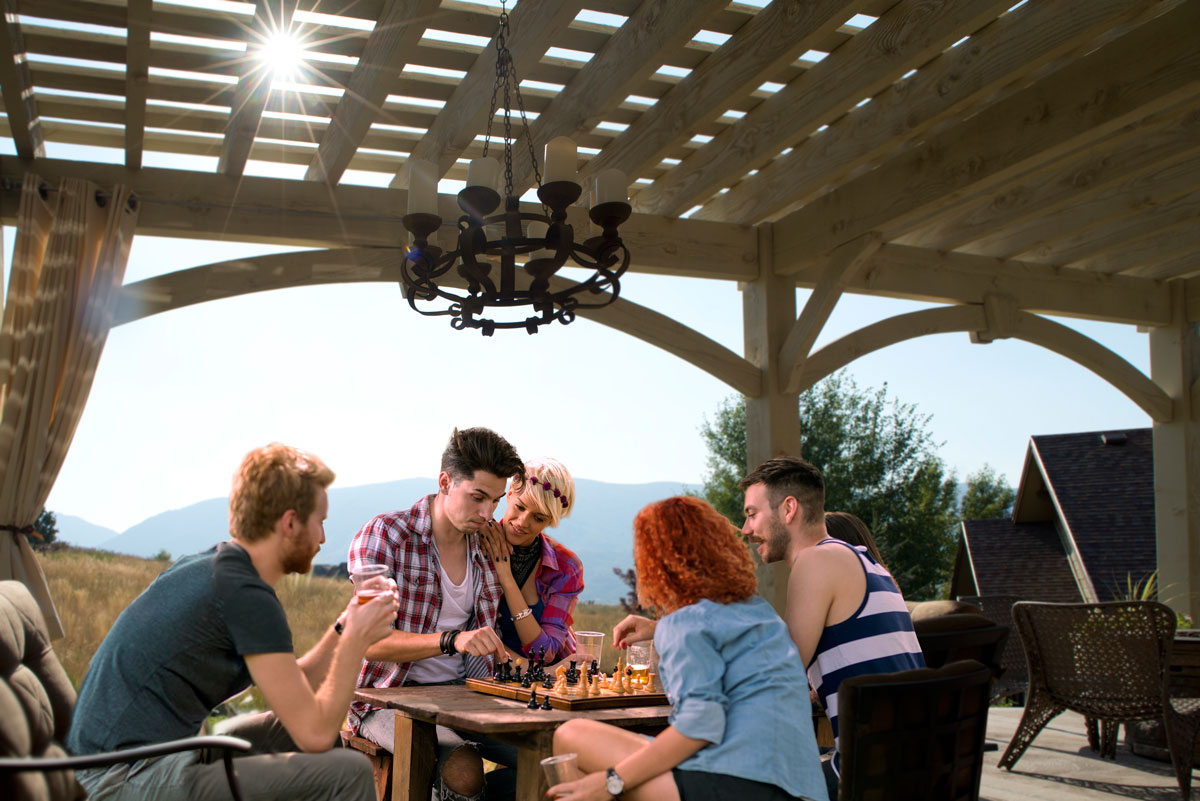 best-people-chess-pergola chess game pergola shade