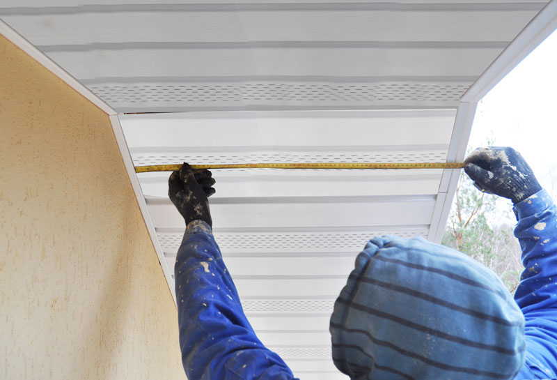 measuring-eaves measure projection under eaves