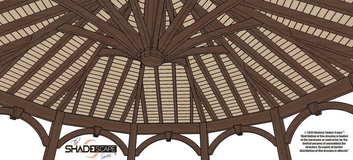 Gazebo–roof-plan gazebo roof plan