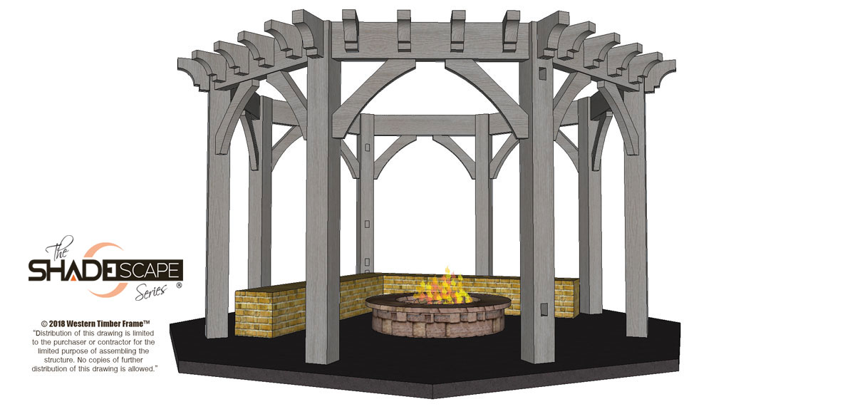 Pit-Fire-diy-Gazebo gazebo trellis