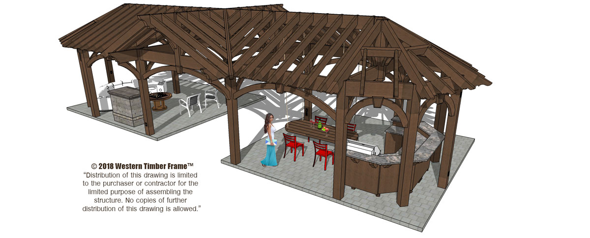 Spring-Home-Show-Gavilion-4-Gable-Pavilion Pavilion and gazebos combination