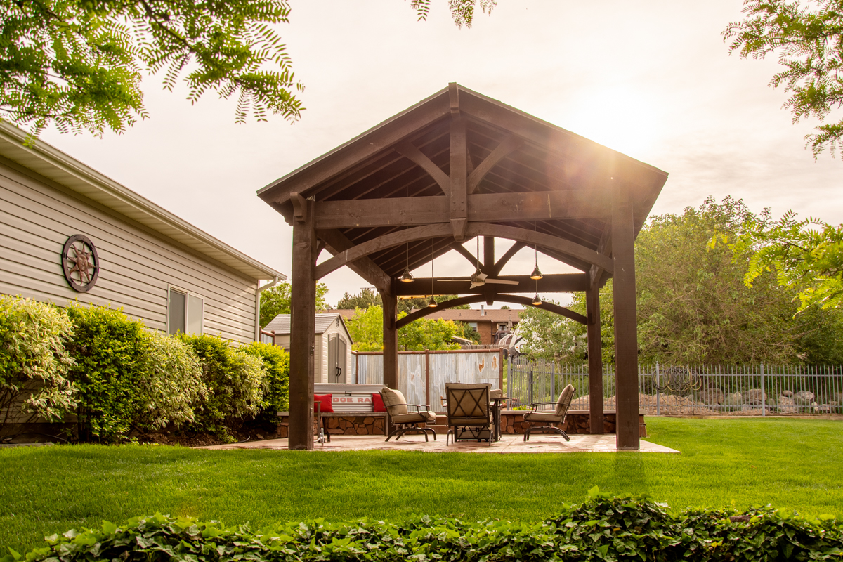 martin-tanner-pavilion12–8 Timber frame pavilion kit