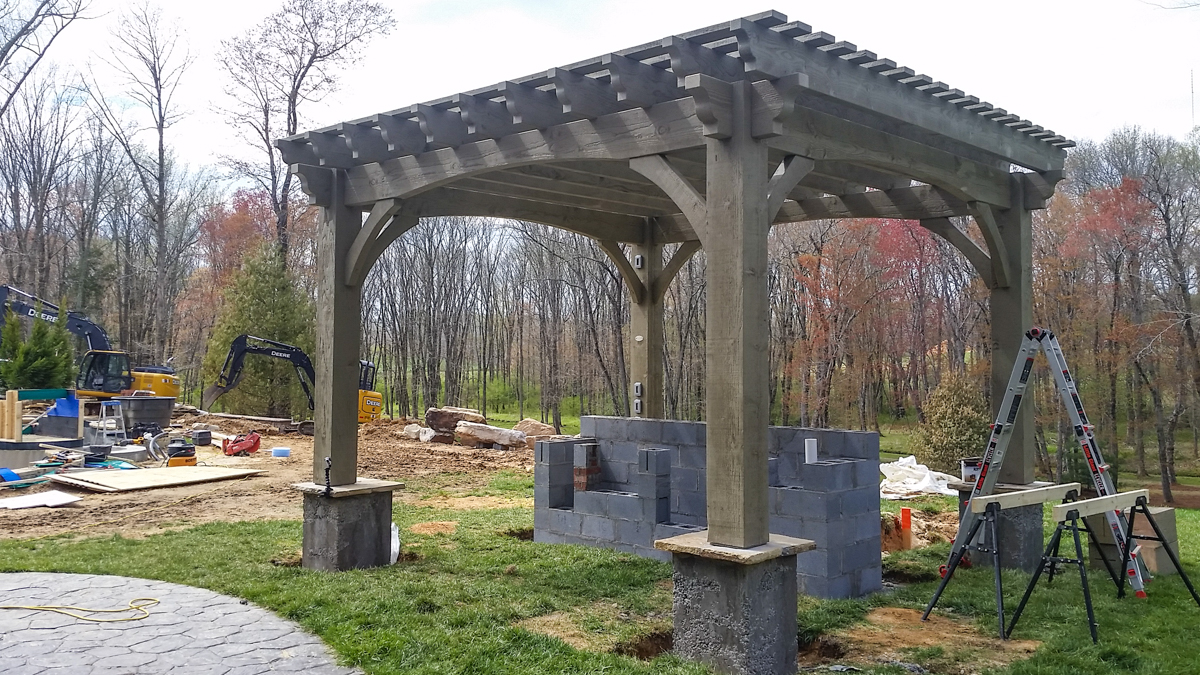 Hartley chad pergola-construction