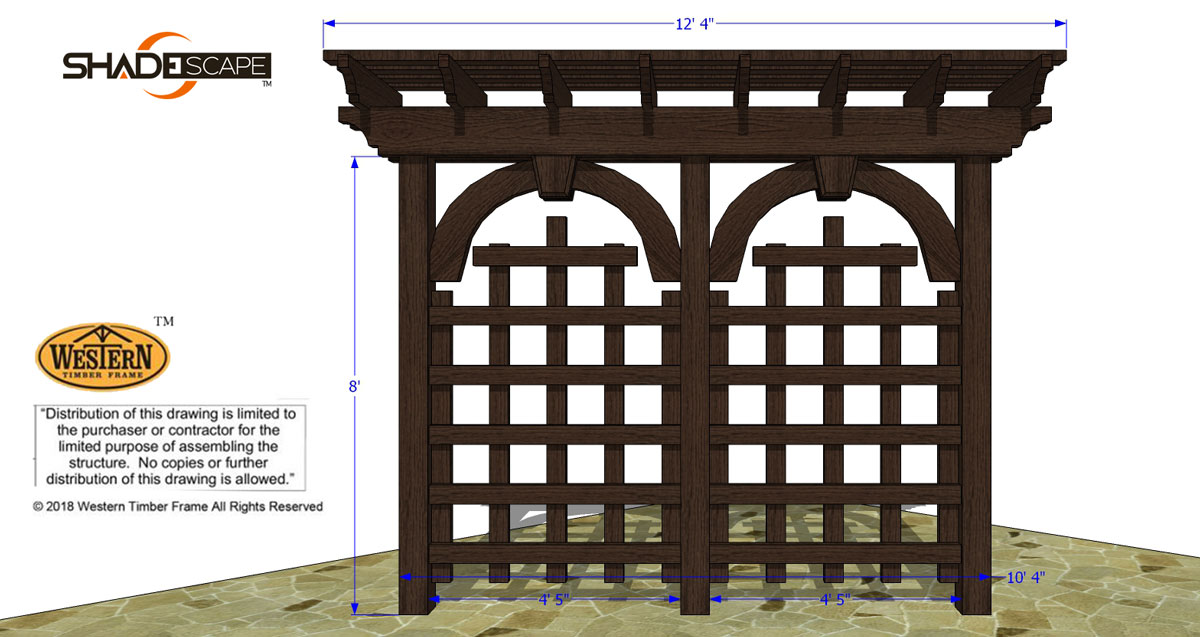 oak and trellis plan