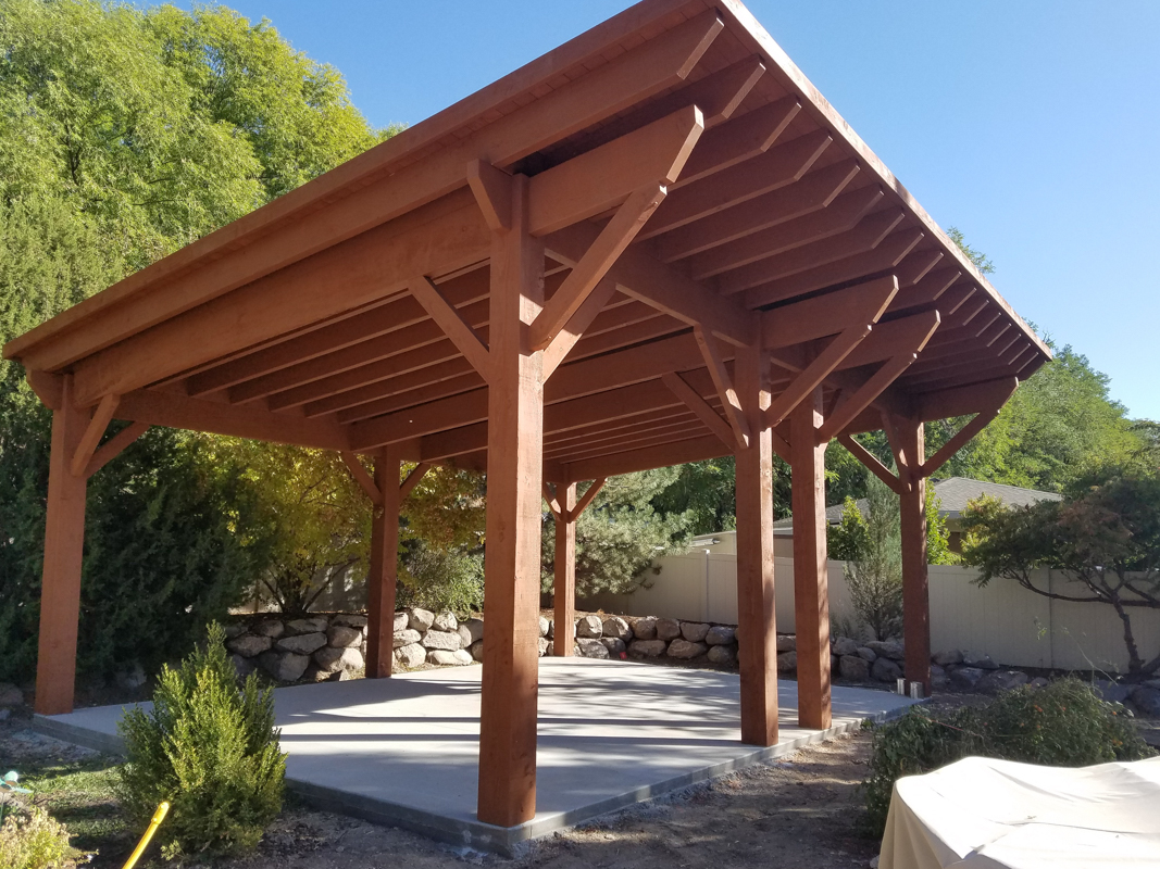 pavilion timber frame