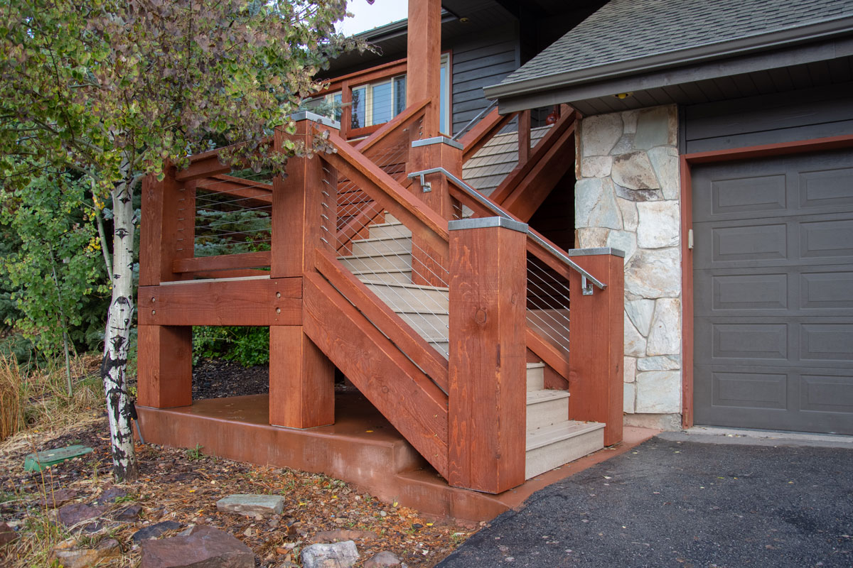 cable railing deck