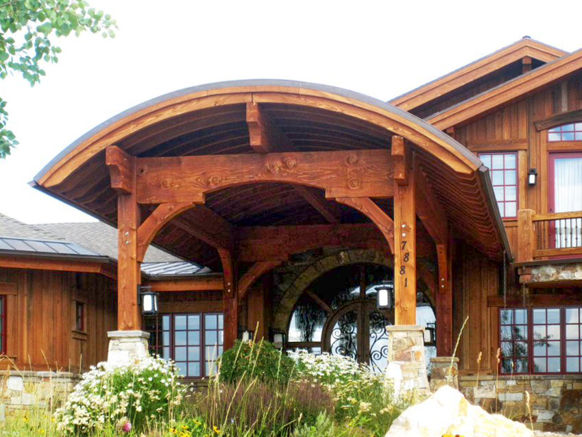 arch barrel top pavilion