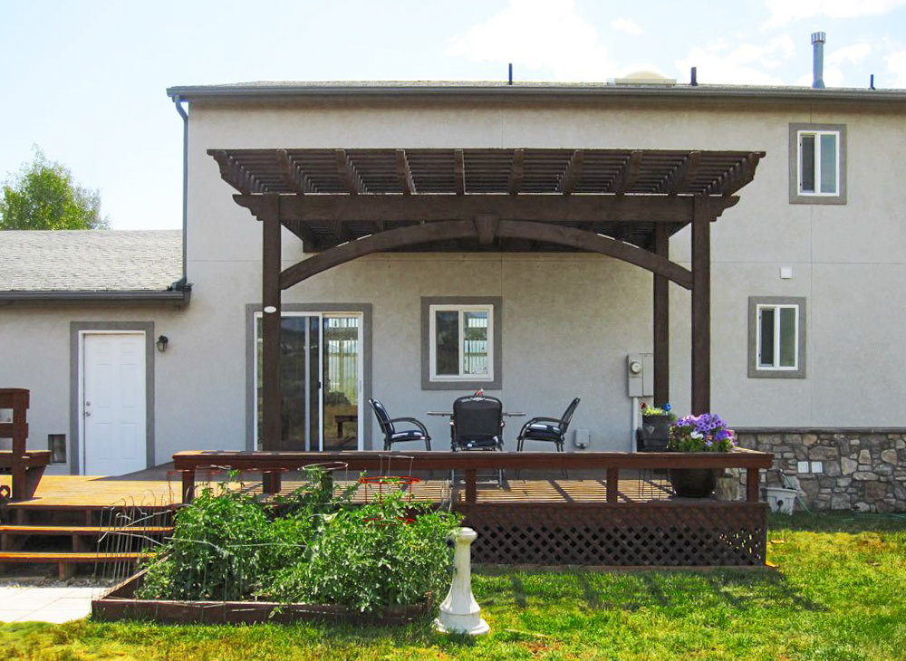 after- after pergola install
