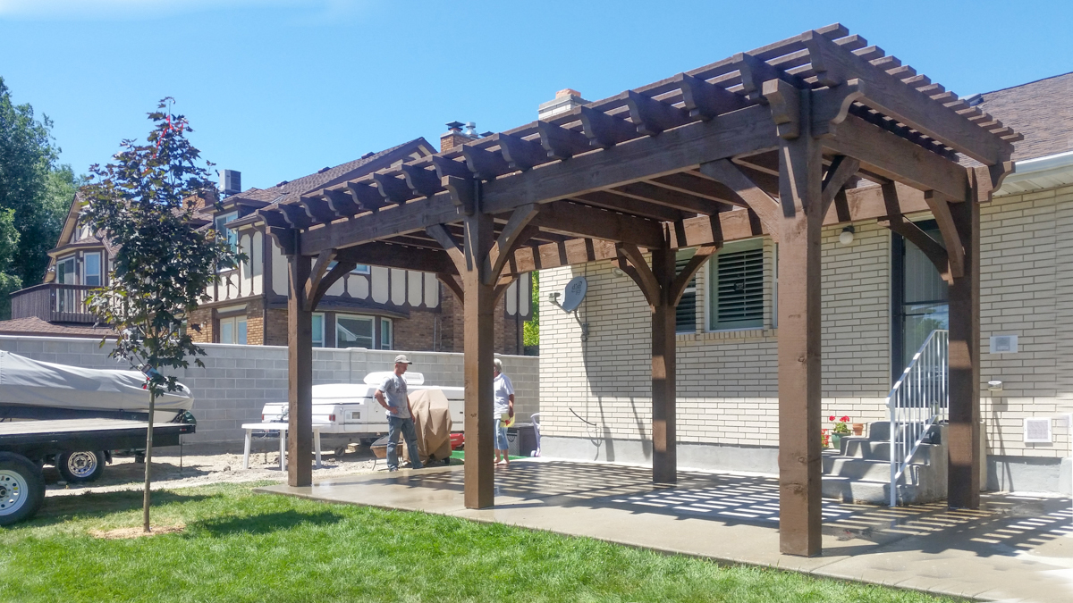 kevin-nudd-pergola144 6 post pergola kit