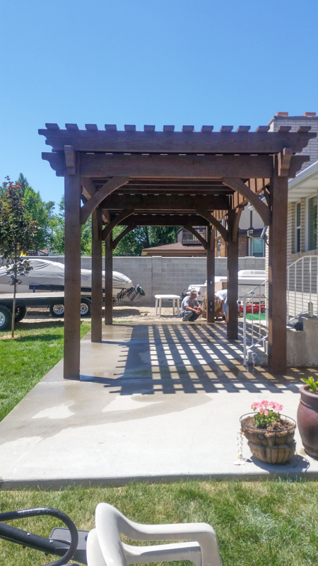 6 post pergola kit