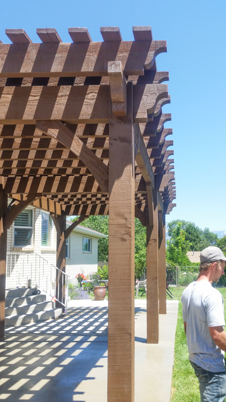 kevin-nudd-pergola47 6 post pergola kit
