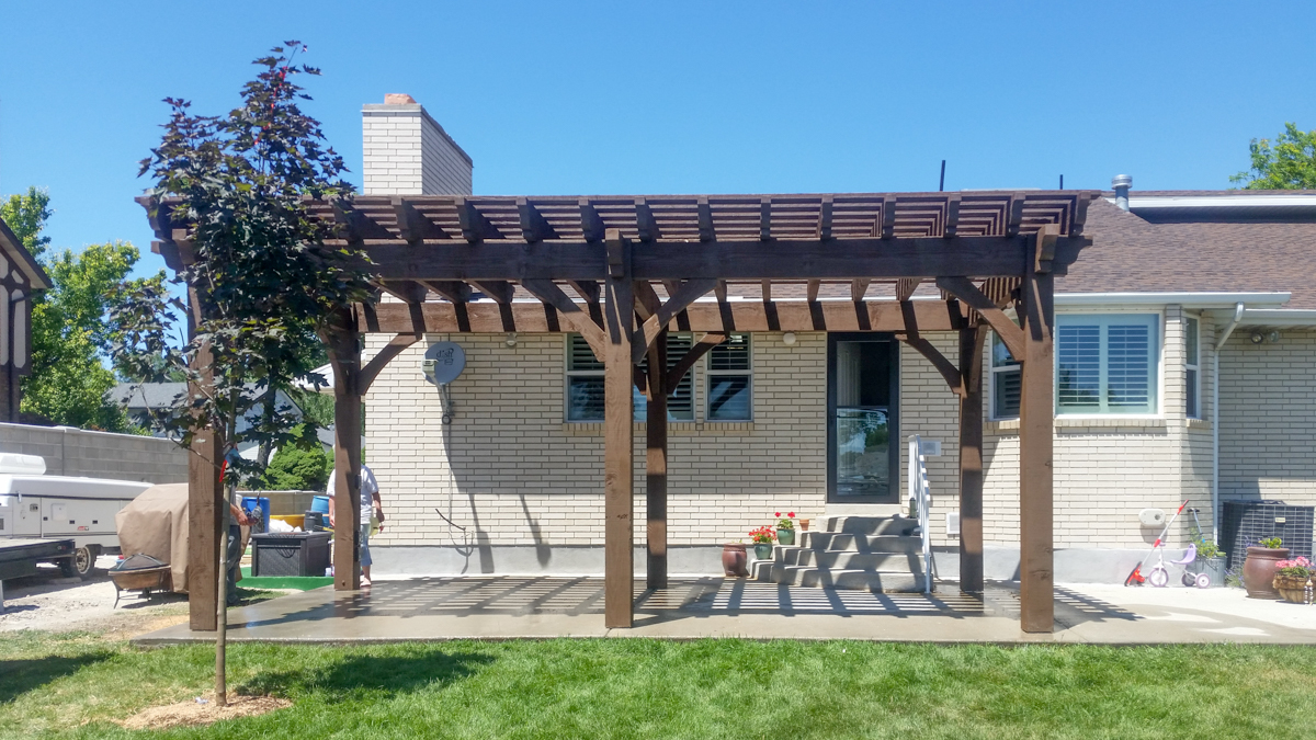 6 post pergola kit