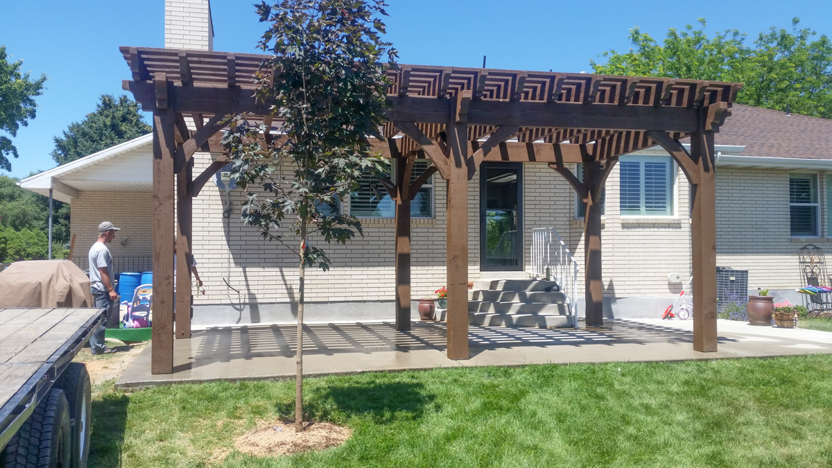 6 post pergola kit