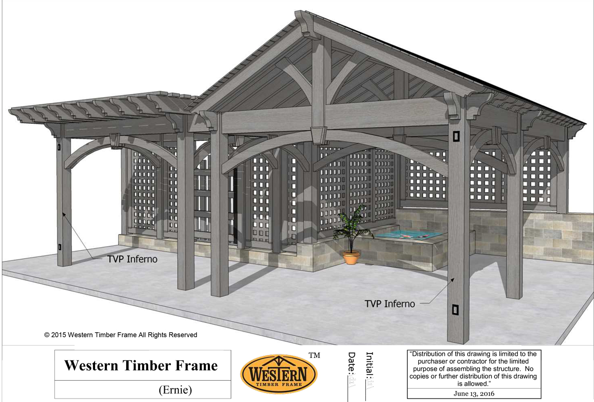 diy pergola pavilion privacy walls and gate plan