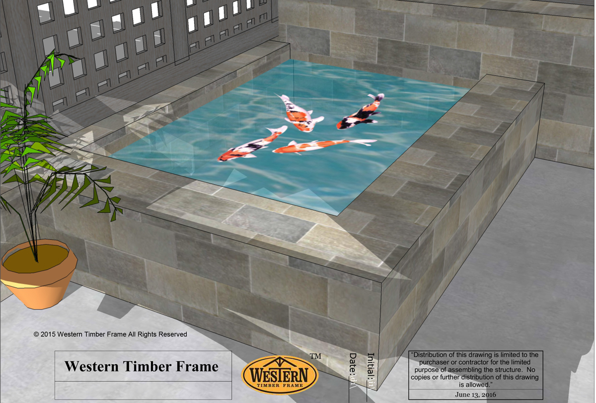 Gabriel-fish-pond-plan diy pergola pavilion privacy walls and gate plan