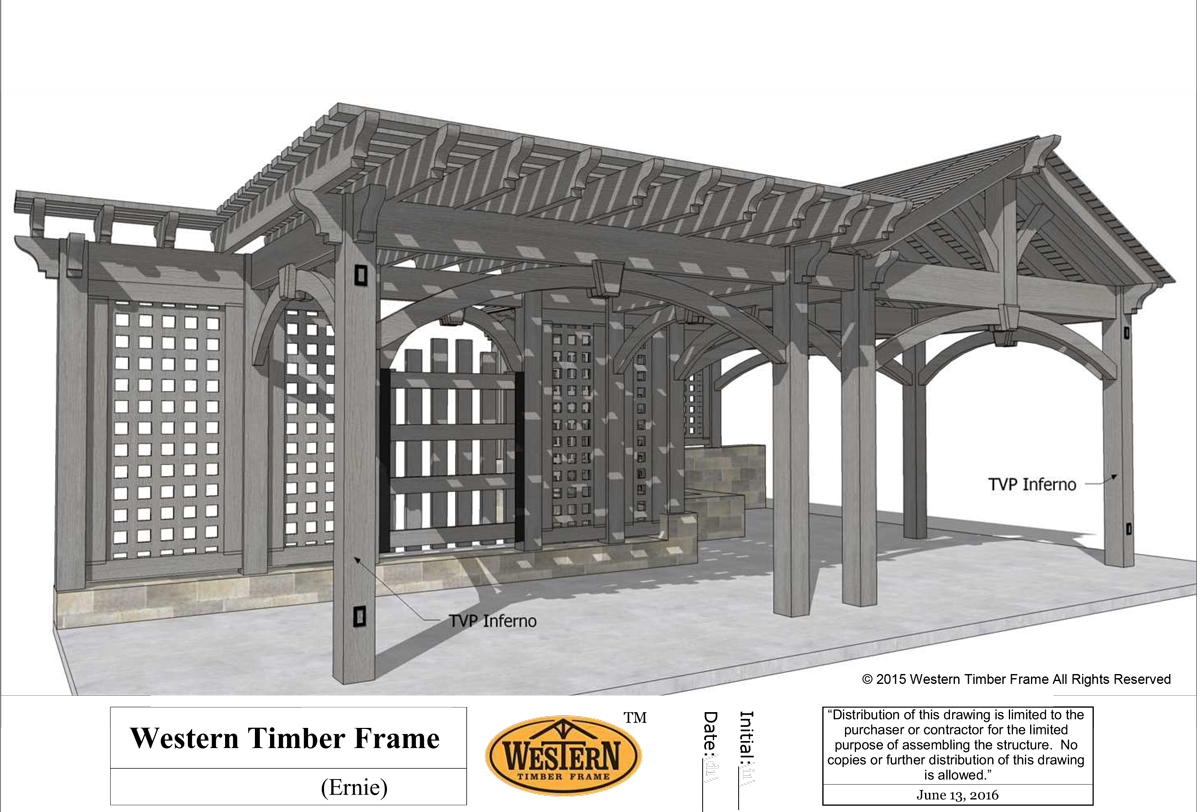 diy pergola pavilion privacy walls and gate plan