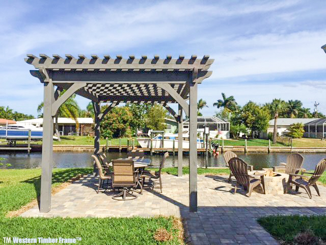 pergola installed