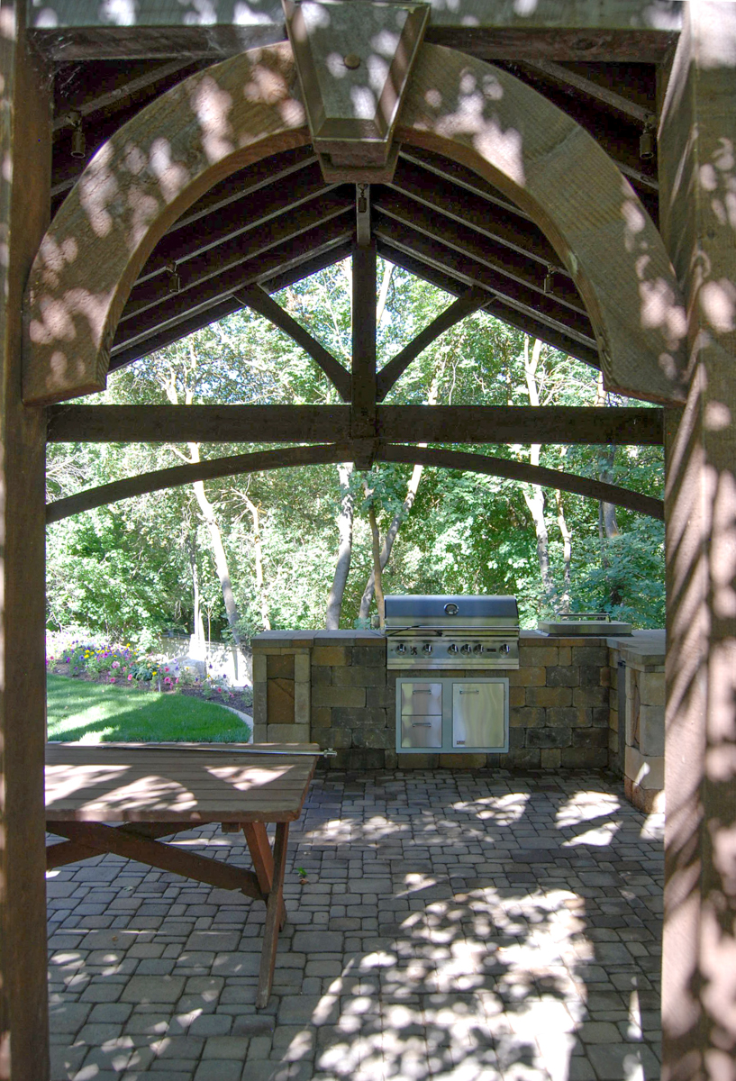 bahr-outdoor-kitchen-pavilion-713 outdoor barbecue kitchen pavilion
