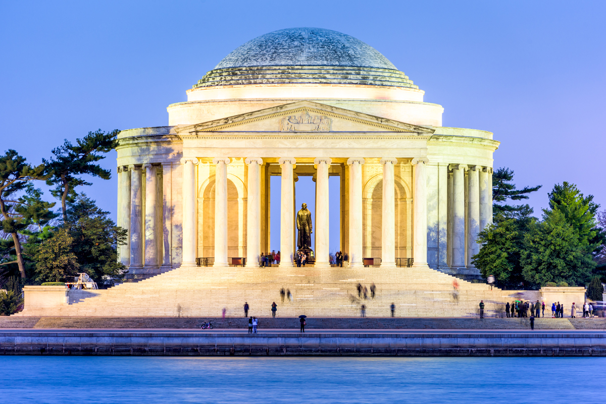 Jefferson Memorial pavilion rotunda