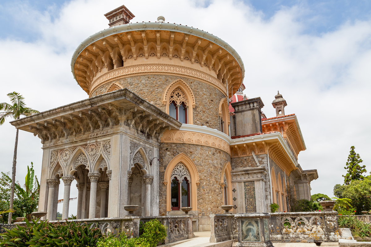 Palace Monserrat Sintra Portugal pavilion