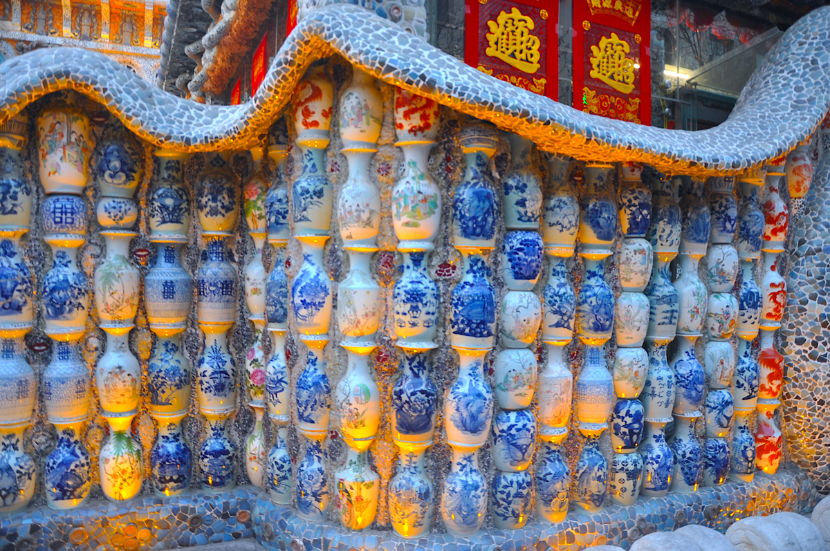 Tianjin china house porcelain pavilion