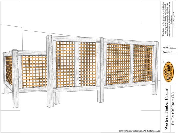 Fer-Res-6k-Trellis-DrawingsPlan trellis