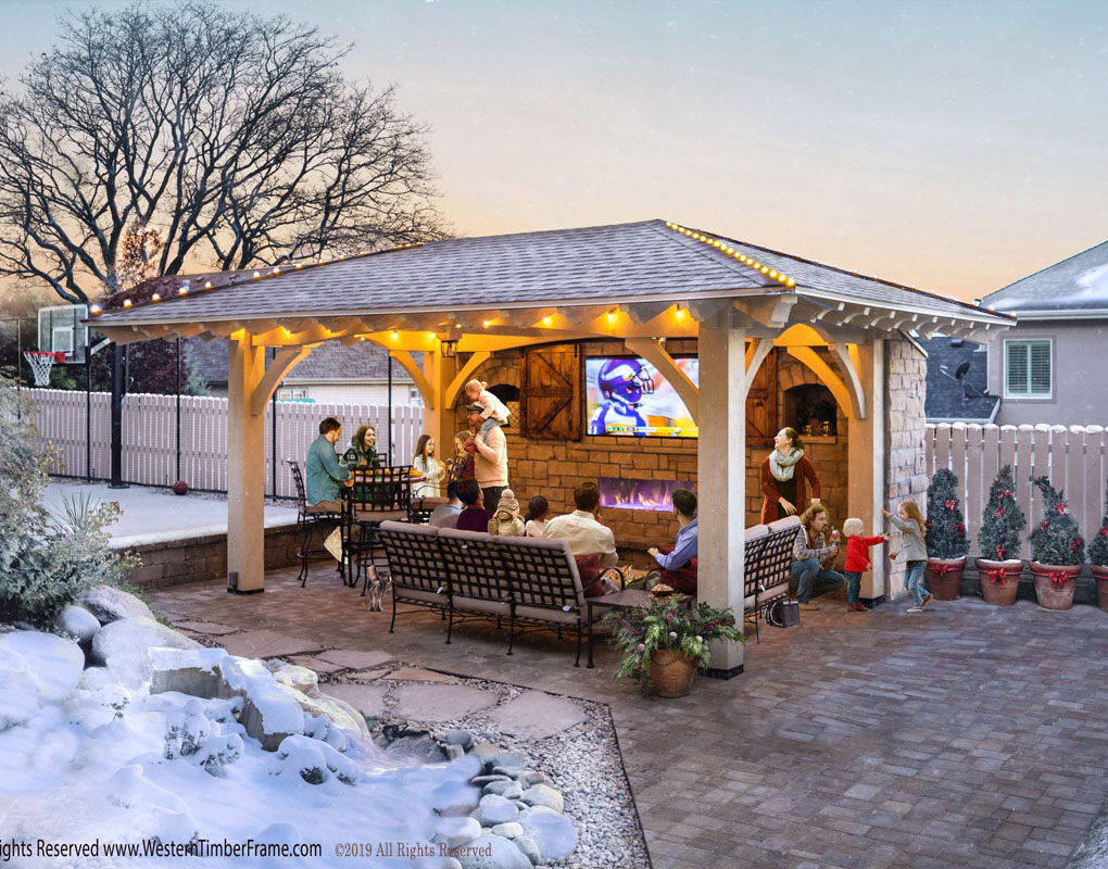 Snow-Harbertson-family-pavilion-tv cabana tv-pavilion