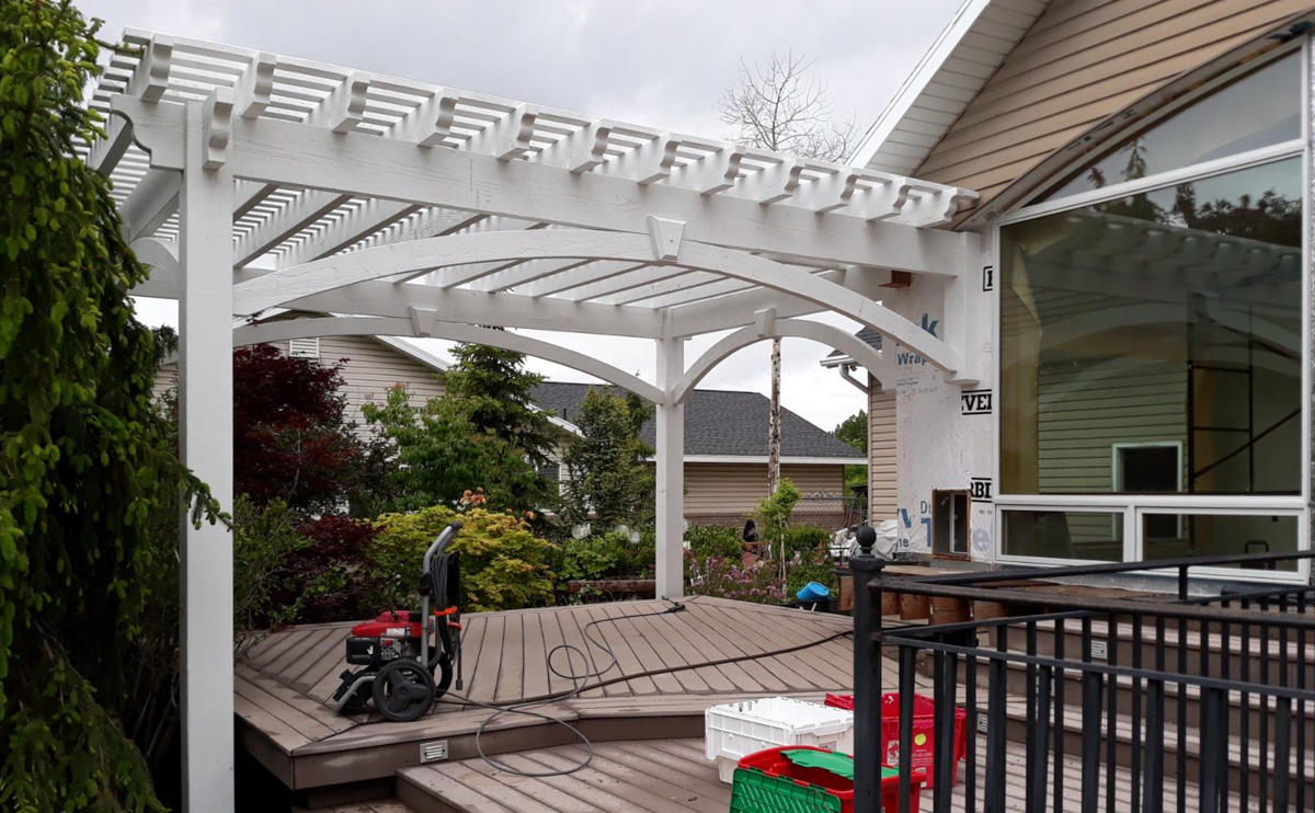 alpine pergola deck