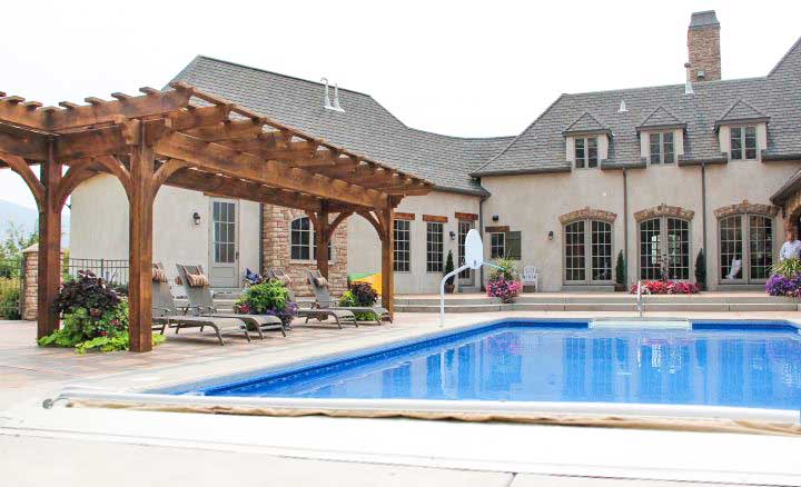 anderson pergola pool