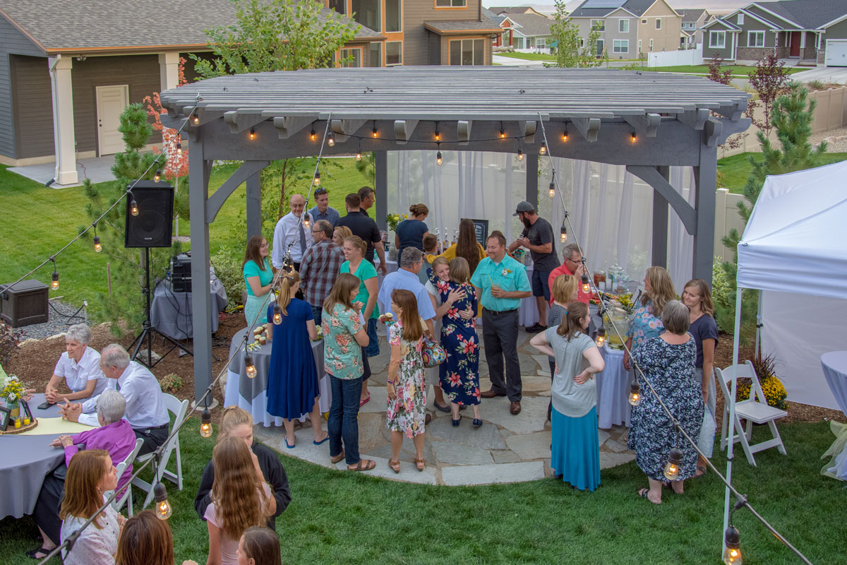 gazebo utah wedding