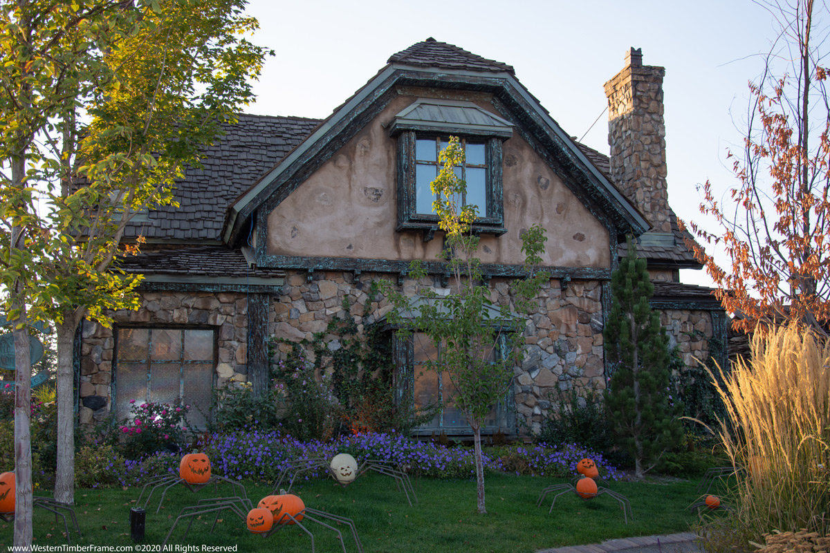 Aged wood cottage